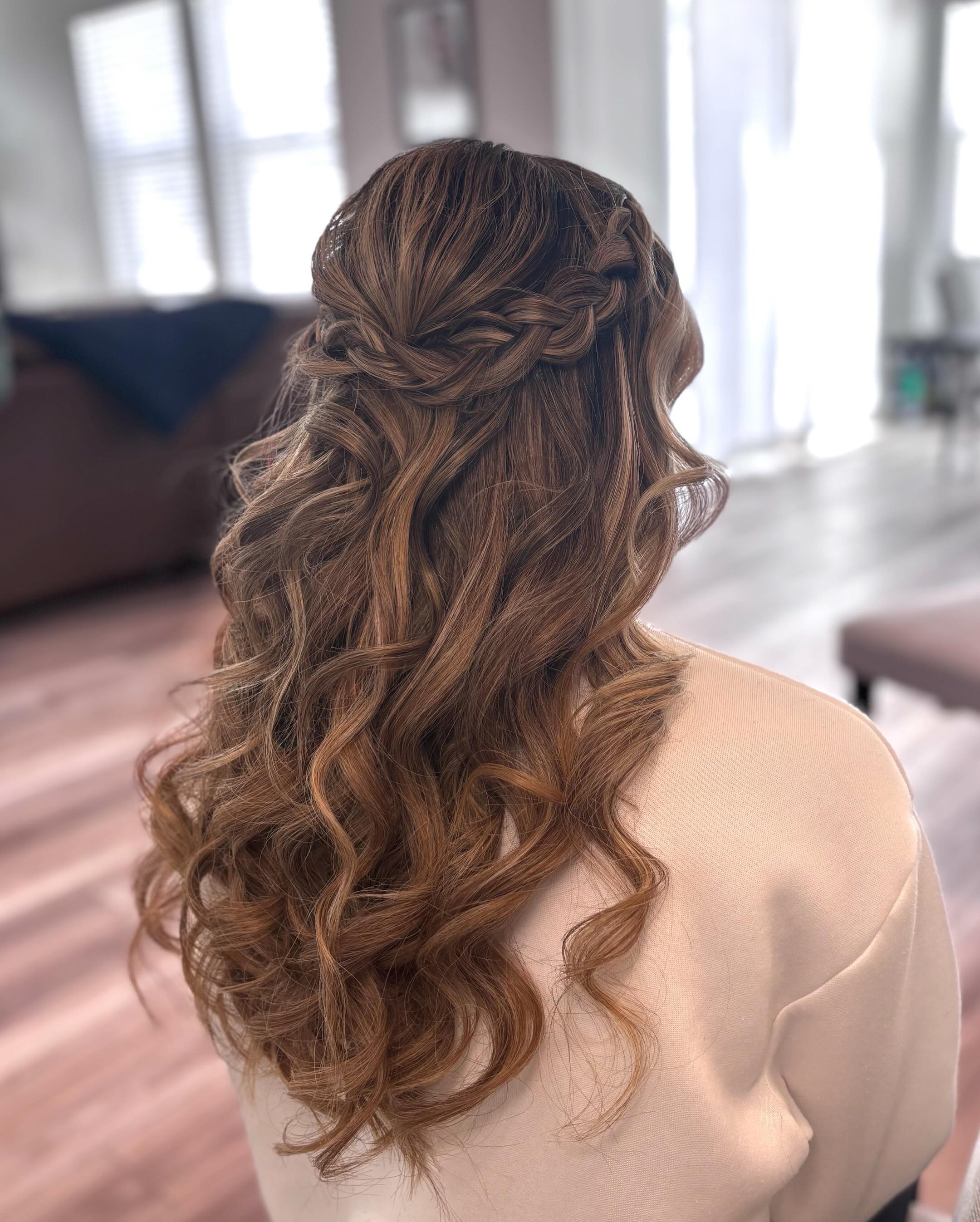 CB Artistry bridal hair — editorial portrait